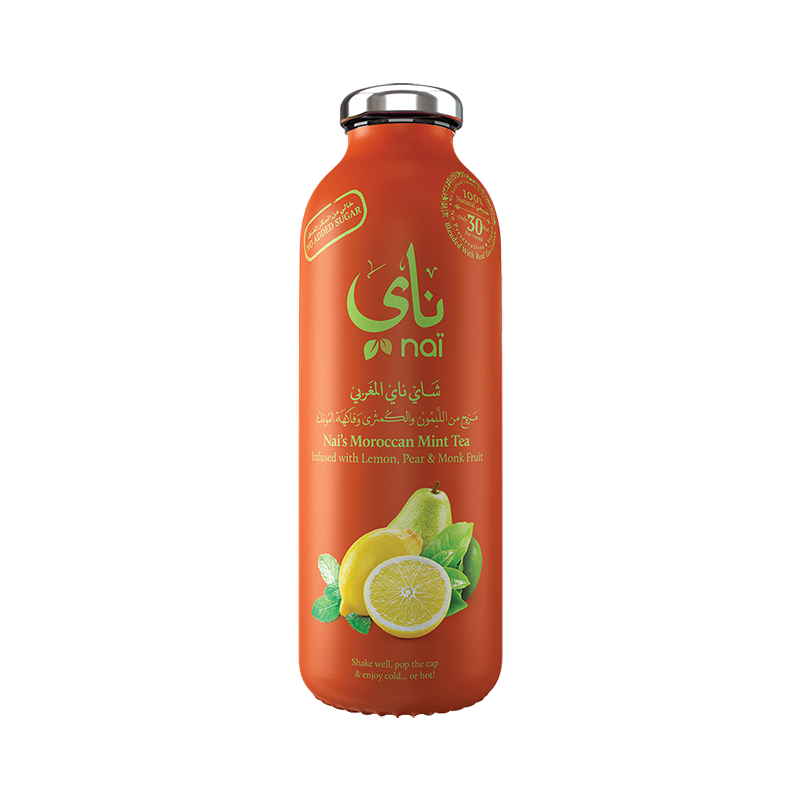 Moroccan Mint Lemon Ice Tea - 473ml x 12