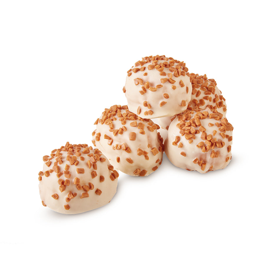 White Pop Dots with Caramel - 88 x 22g