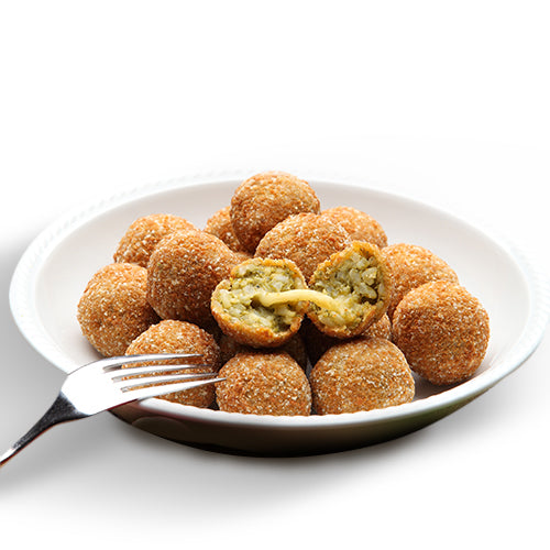 Pre Fried Spinach Ricotta and Provola Arancini  - 1Kg