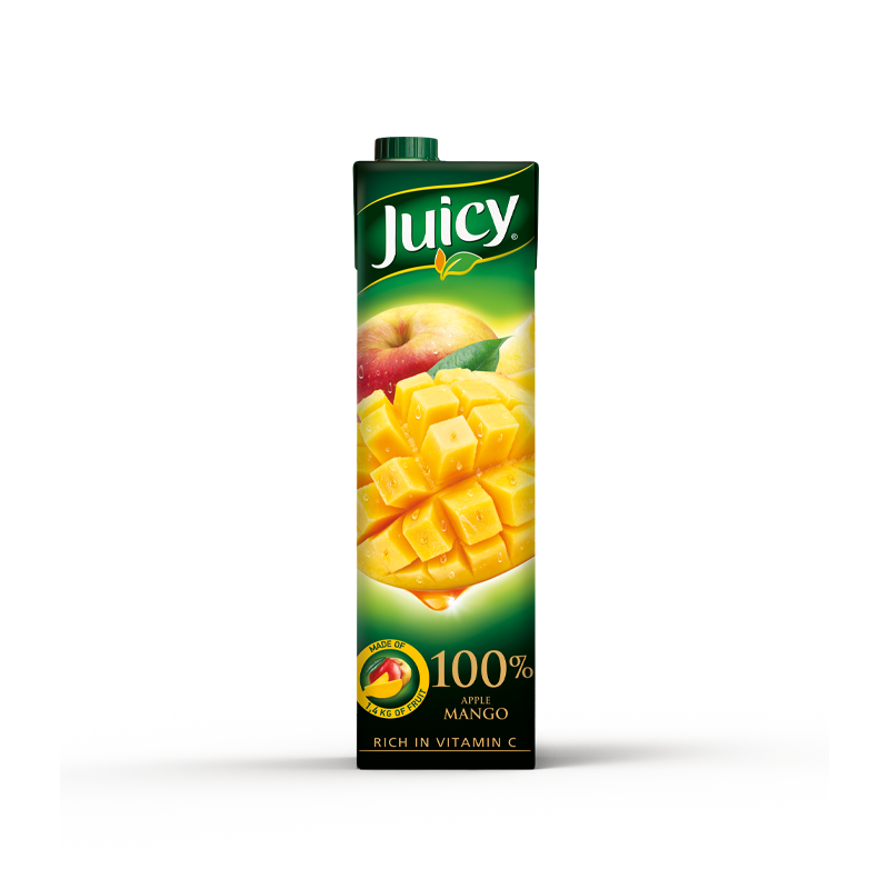 Juicy 100% Mango Juice - 1ltr x 6