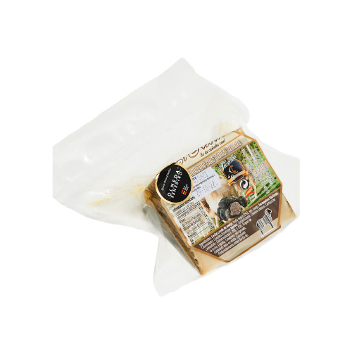 Spanish Semi Cured Sheep Cheese With Black Truffle - 200g approx.