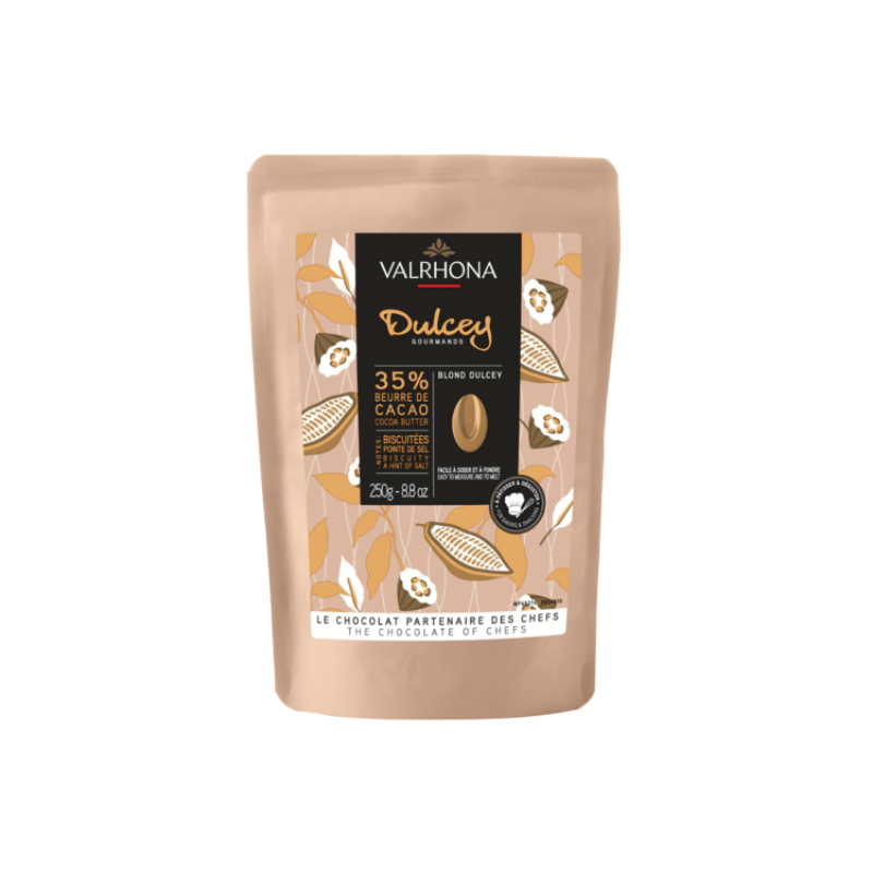 Chocolate Feves Dulcey 35% Baking Bag - 250g