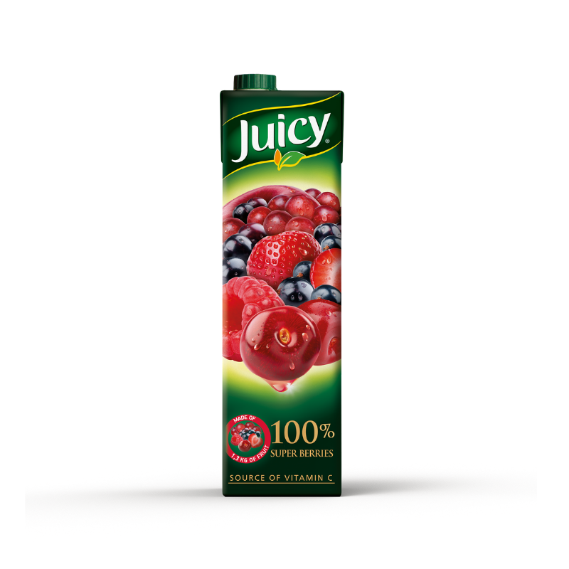 Juicy 100% Super Berries Juice
