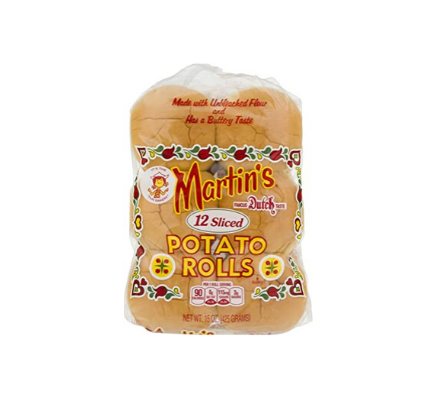 Martin's Sandwich Potato Rolls - 12pcs