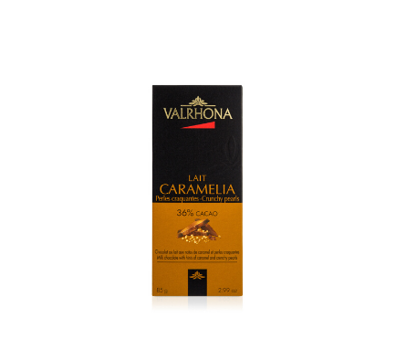 Valrhona Caramelia 36% Milk Chocolate Chips 250g