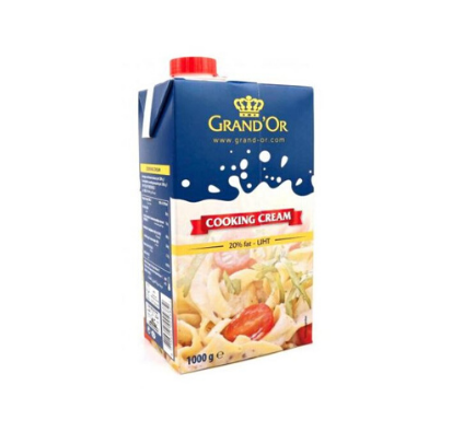 Grand'Or Cooking Cream 20% - 1Ltr