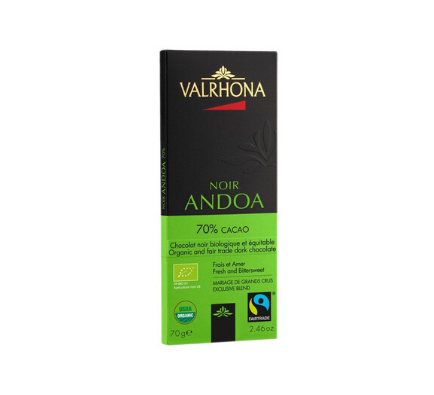 Dark Chocolate Tablet Grand Cru Andoa Noire 70% - 70g