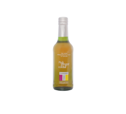 Thorncroft Pink Ginger Cordial - 330ml x 6