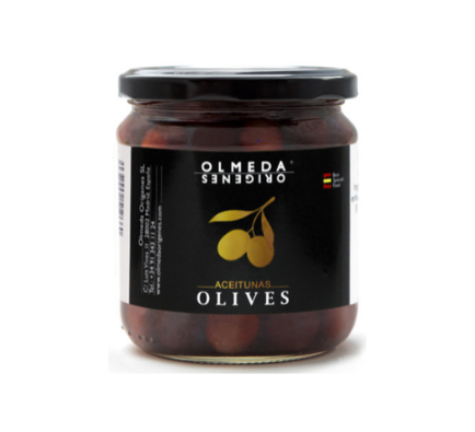 Small Black Olives with Stone - 360g